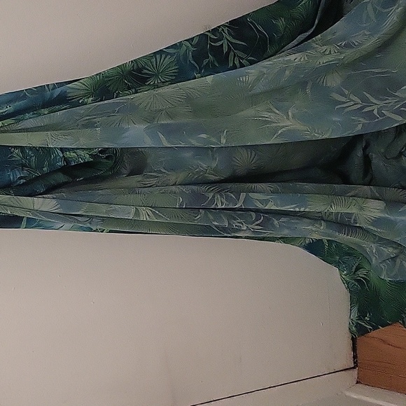 J LO MAXI GREEN MAXI DRESS REPLICA - Picture 2 of 8